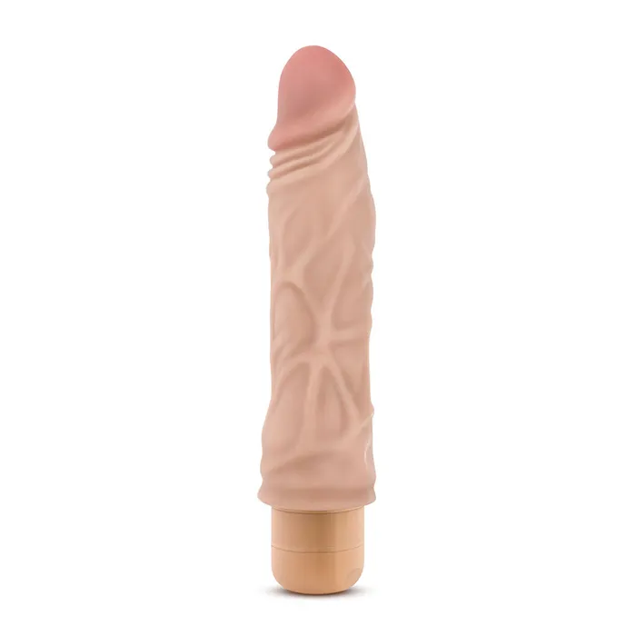 Dr Skin Cock Vibe 10 Vibrating Dildo 85 Inches Blush Novelties Dildos