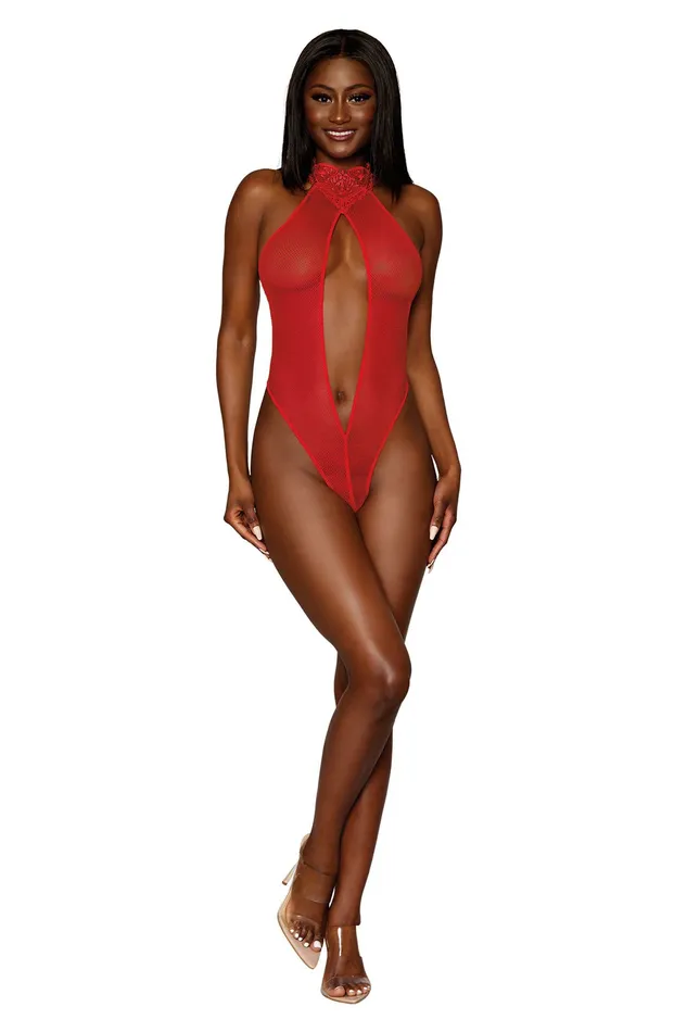Dreamgirl Teddy One Size Lipstick Red Vibrators