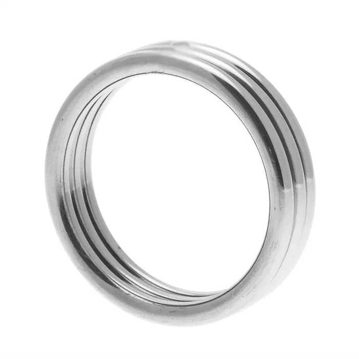Echo Stainless Steel Triple Cock Ring ML Master Series Male Sex Toys