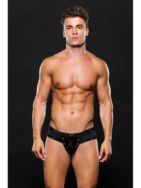 Envy Locker Room Brief Black BLE095BLKSM Baci Anal