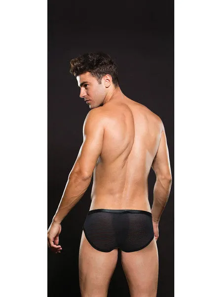 Envy Locker Room Brief Black BLE095BLKSM Baci Anal Envy Locker Room Brief Black BLE095BLKSM Baci Anal