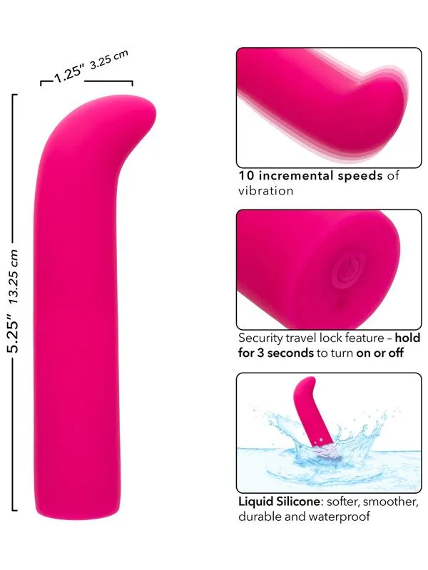 Female Sex Toys CalExotics Rechargeable Classic Chic Mini G Female Sex Toys CalExotics Rechargeable Classic Chic Mini G