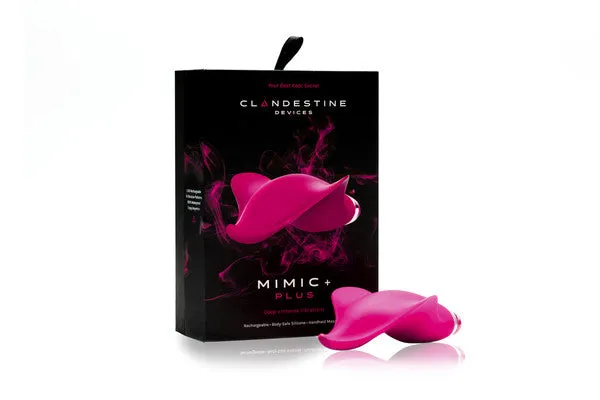 Female Sex Toys Clandestine Devices Mimic PLUS Rechargeable Massager Magenta Female Sex Toys Clandestine Devices Mimic PLUS Rechargeable Massager Magenta
