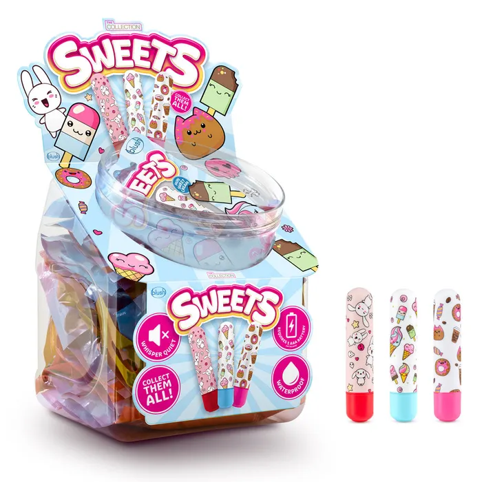 Female Sex Toys The Collection Sweets Bullet Fishbowl 36 Pieces Blush
