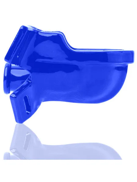 Female Sex Toys WATERSPORT strapon gag police blue Oxballs