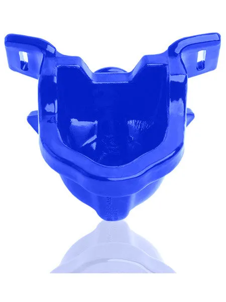 Female Sex Toys WATERSPORT strapon gag police blue Oxballs