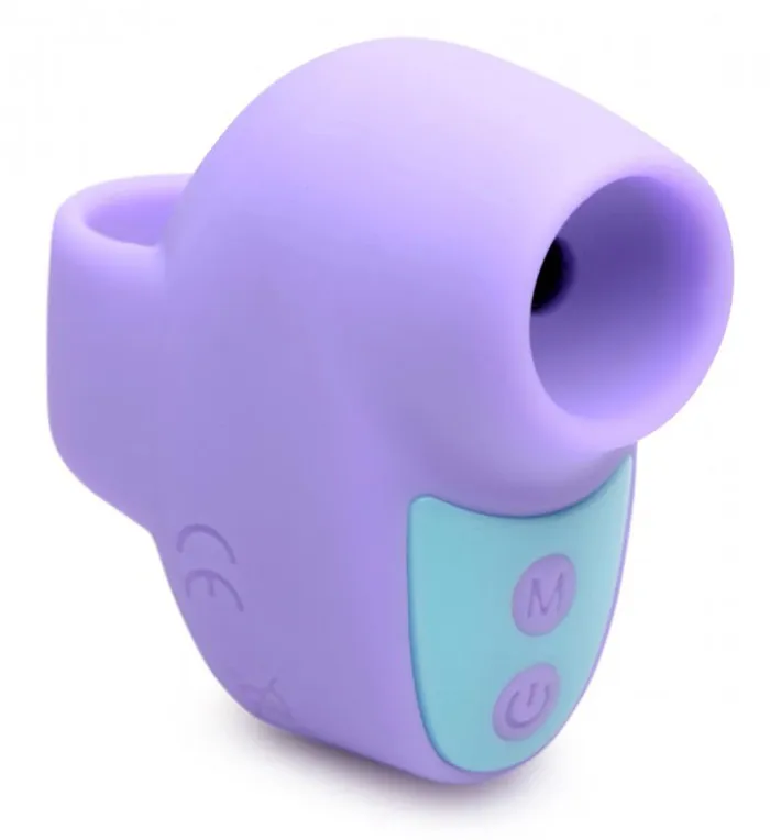 Female Sex Toys XR Brands inmi Shegasm Mini 12x Mini Silicone Clit Stimulator Purple