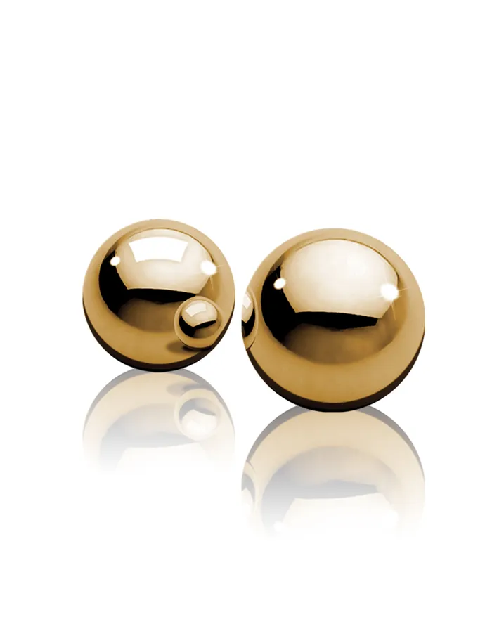 Fetish Fantasy Gold BenWa Balls Gold Pipedream Female Sex Toys