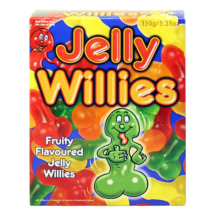Fruit Flavoured Jelly Willies Spencer and Fleetwood Vibrators