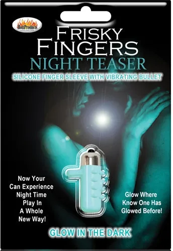 Glow in the Dark Frisky Finger Hott Products Female Sex Toys