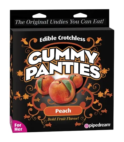 Gummy Panties for Her Peach Pipedream Anal