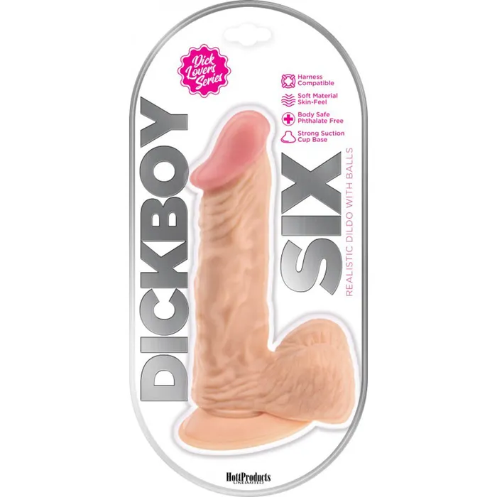 Hott Products Dildos Dick Boy 6 Inch Dildo Flesh