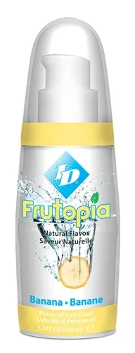 ID Lubricants Vibrators ID Frutopia Natural Flavor Banana 34 Oz