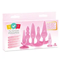 Icon Brands Anal TryCurious Anal Plug Kit