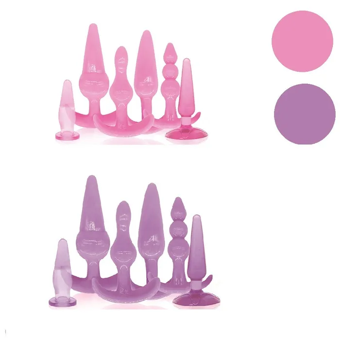 Icon Brands Anal TryCurious Anal Plug Kit