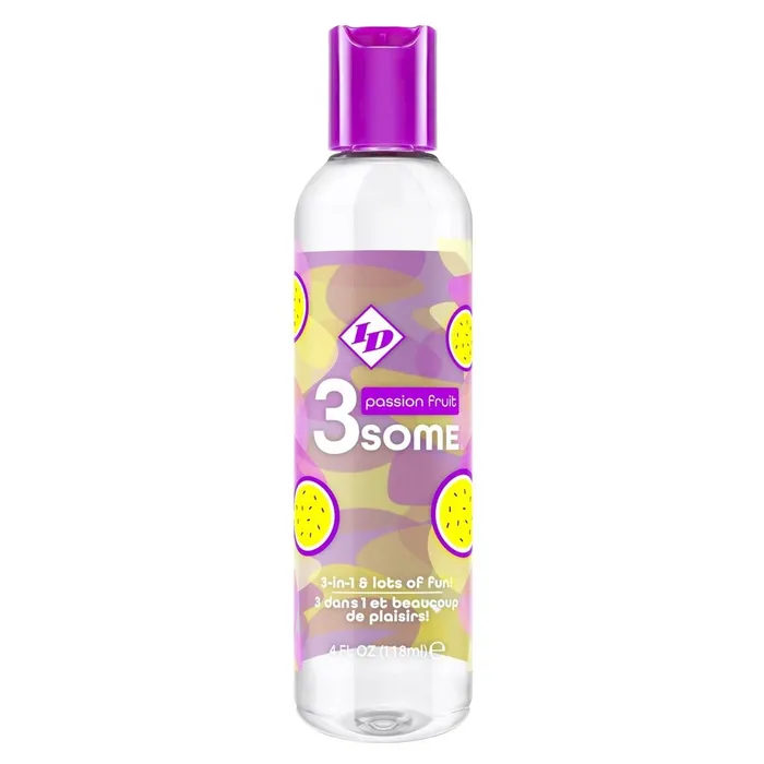ID Lube ID 3some Passion Fruit 3 In 1 Lubricant 118ml Lubricants