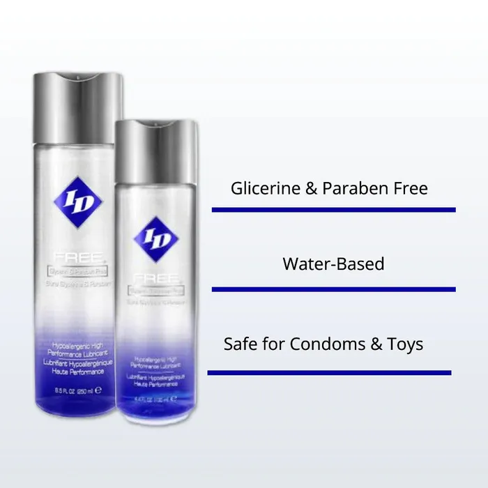 ID Lube Lubricants ID Free Hypoallergenic Waterbased Lubricant 130ml