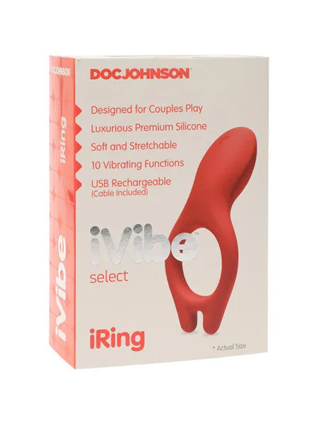 iVibe Select iRing Coral Doc Johnson Vibrators