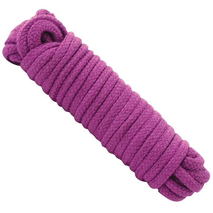 Japanese Style Bondage Rope In Purple Doc Johnson Vibrators