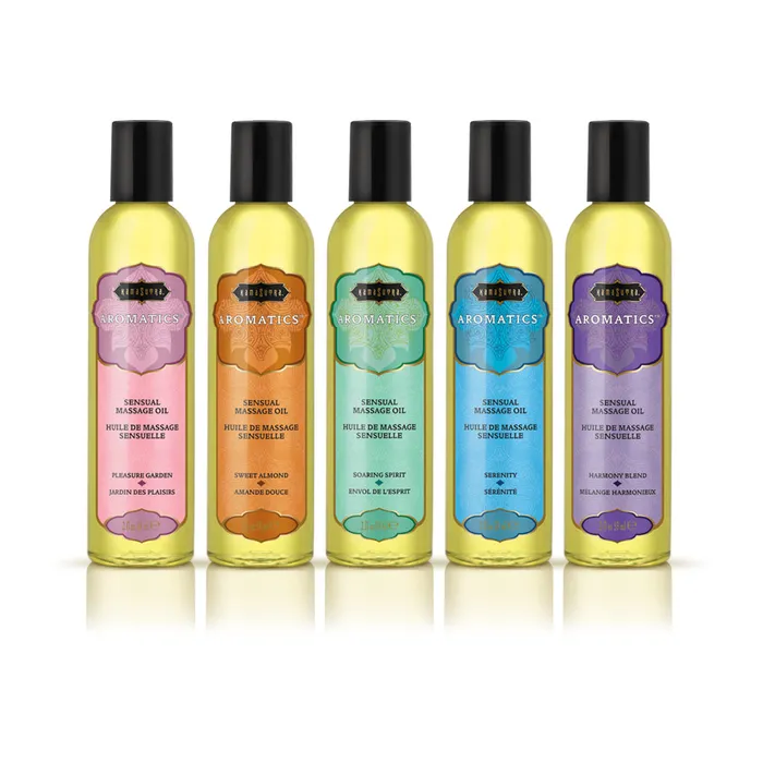 Kama Sutra Aromatic Massage Oil Pre Pack Display 15 Pieces Enhancers