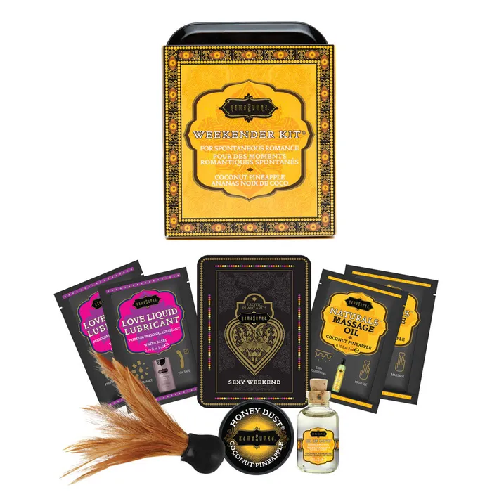 Kama Sutra Couples Weekender Kit Coconut Pineapple