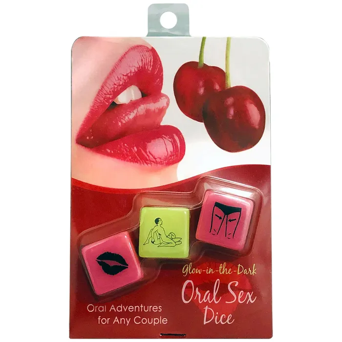 Kheper Games Female Sex Toys Glow in the Dark Oral Sex Dice