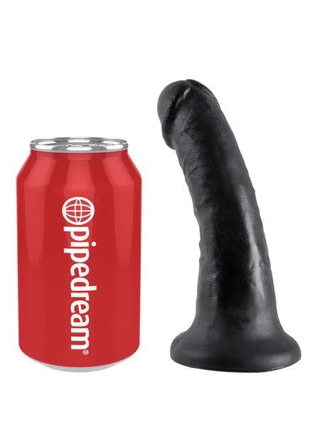King Cock 6 in Cock Black Pipedream Products Dildos King Cock 6 in Cock Black Pipedream Products Dildos