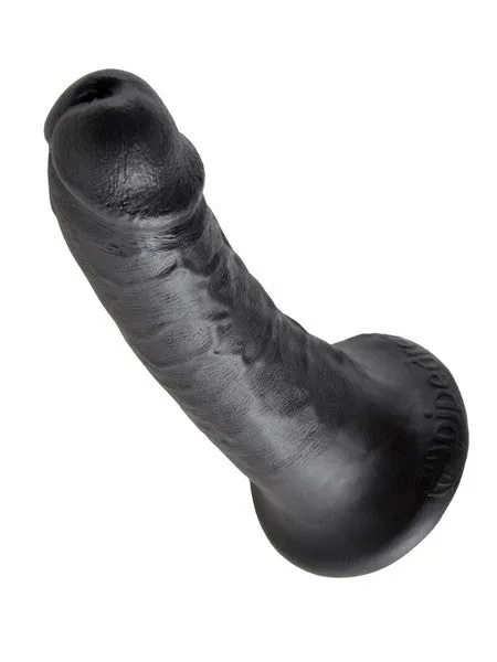 King Cock 6 in Cock Black Pipedream Products Dildos King Cock 6 in Cock Black Pipedream Products Dildos