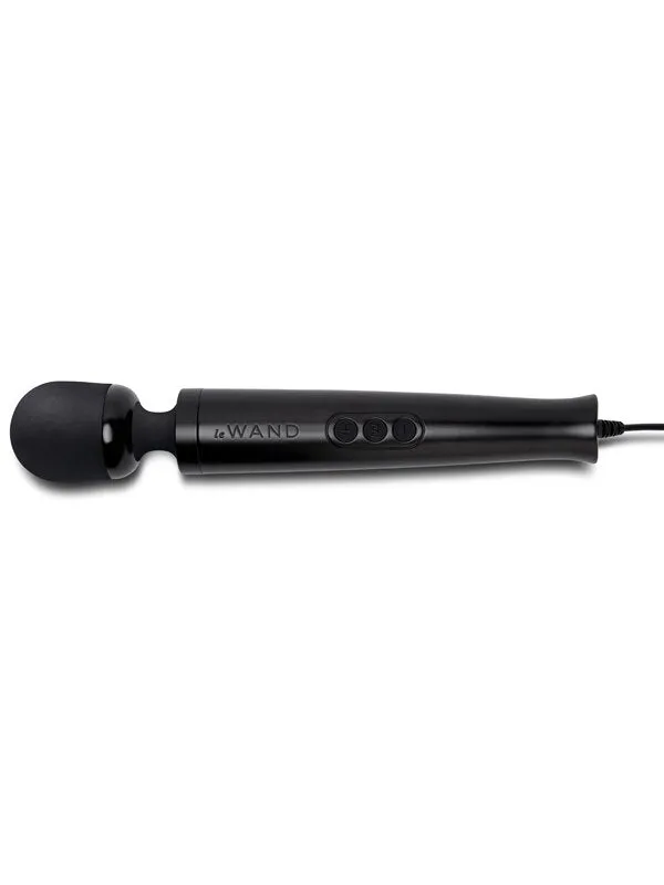 Le Wand Anal Le Wand Diecast PlugIn Massager Black