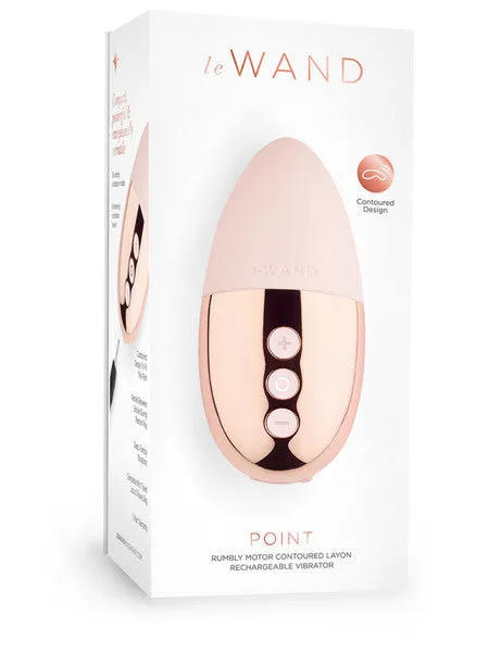 Le Wand Chrome Point Rose Gold Le Wand Vibrators