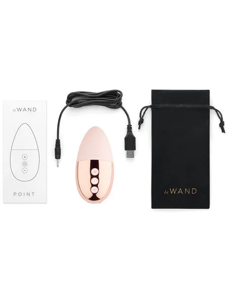 Le Wand Chrome Point Rose Gold Le Wand Vibrators
