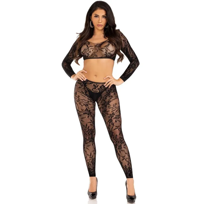 Leg Avenue Lingerie Dildos Leg Avenue Crop Top and Footless Tights UK 6 to 12 Leg Avenue Lingerie Dildos Leg Avenue Crop Top and Footless Tights UK 6 to 12