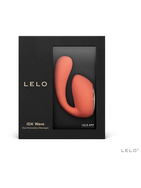 Lelo Ida Wave Coral Red Vibrators Lelo Ida Wave Coral Red Vibrators