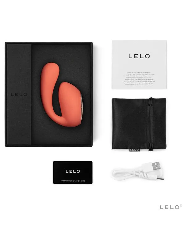 Lelo Ida Wave Coral Red Vibrators Lelo Ida Wave Coral Red Vibrators