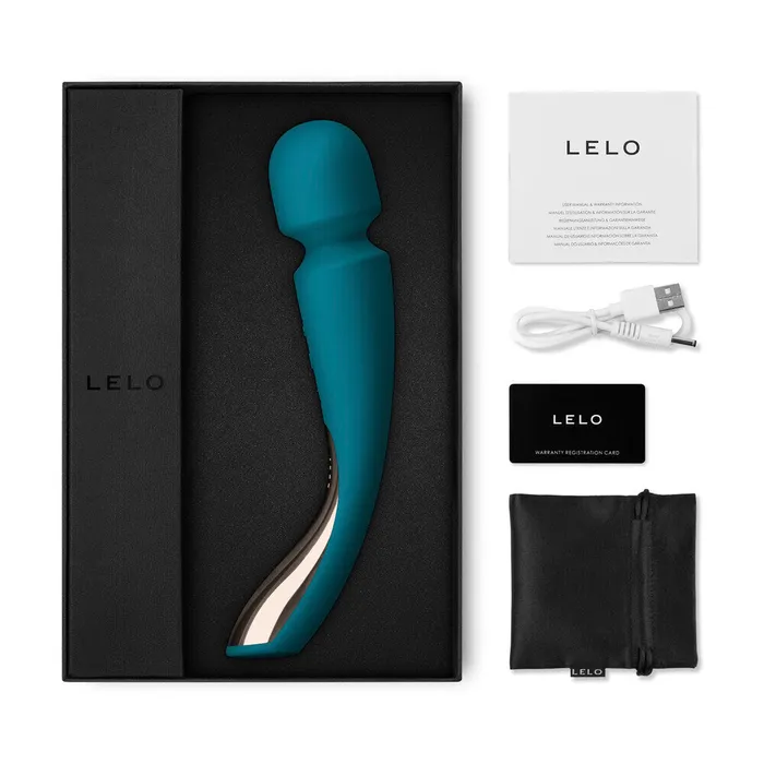 Lelo Vibrators Lelo Smart Wand 2 Med Ocean Blue