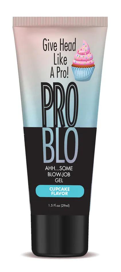 Little Genie Enhancers Problo Ahhsome BlowJob Gel Cupcake 15 Fl Oz
