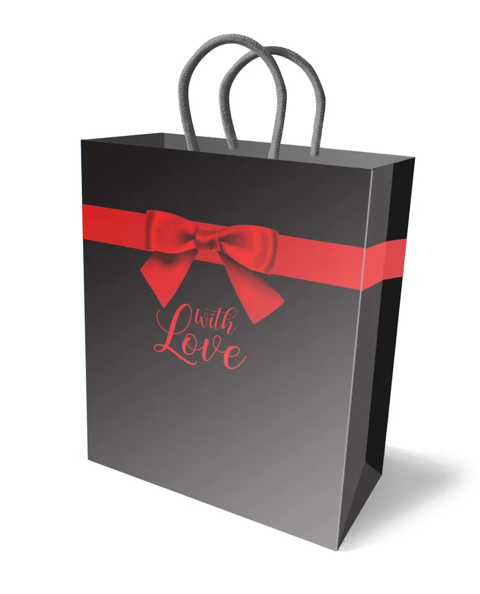 Little Genie Vibrators With Love Gift Bag Black