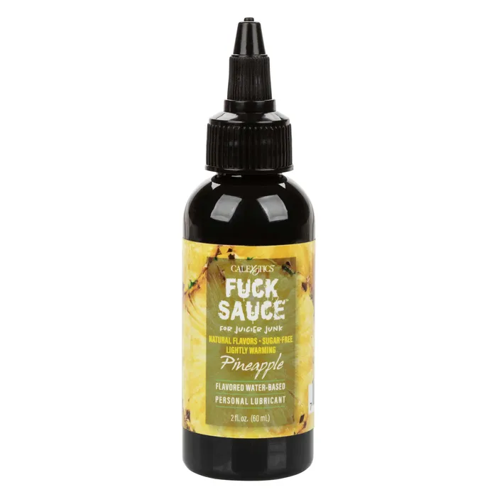 Lubricants CalExotics Fuck Sauce Flavored WaterBased Personal Lubricant 2 Oz Pineapple Lubricants CalExotics Fuck Sauce Flavored WaterBased Personal Lubricant 2 Oz Pineapple