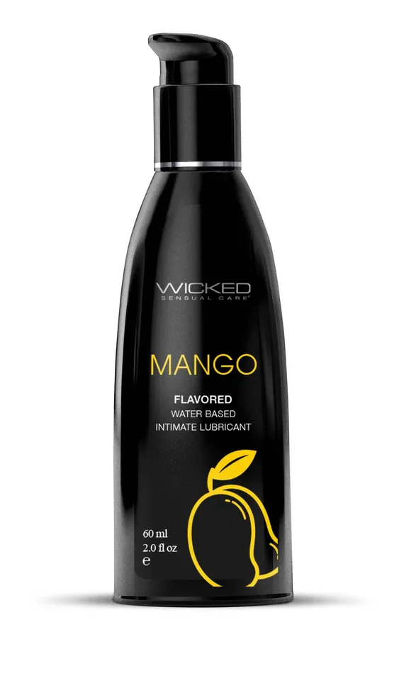 Lubricants Wicked Sensual Care Aqua Mango Flavored Water Based Intimate Lubricant 2 Fl Oz Lubricants Wicked Sensual Care Aqua Mango Flavored Water Based Intimate Lubricant 2 Fl Oz
