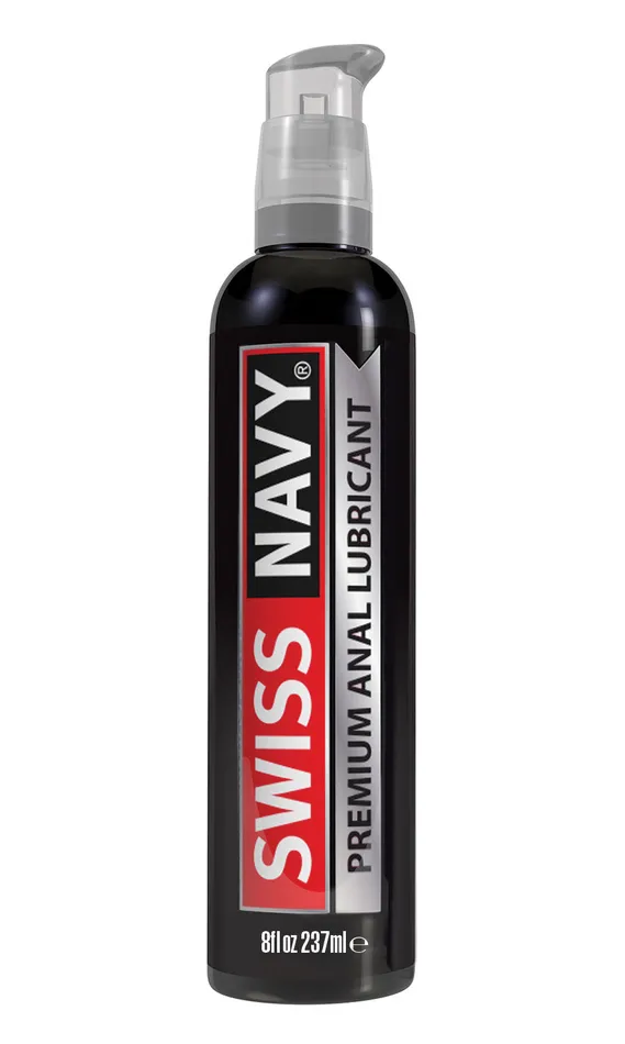 MD Science Lab Anal Swiss Navy Premium Silicone Anal Lubricant 8 Oz