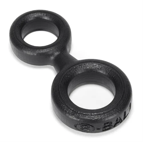 Male Sex Toys 8Ball Cockring With Attached Ball Ring Oxballs Black Oxballs
