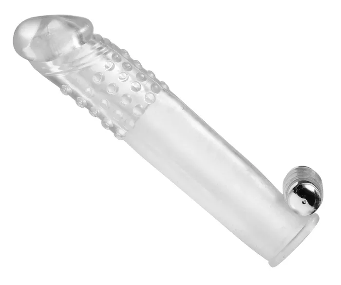 Male Sex Toys Clear Sensations Penis Extender Vibro Sleeve With Bullet XR Brands Size Matters Male Sex Toys Clear Sensations Penis Extender Vibro Sleeve With Bullet XR Brands Size Matters