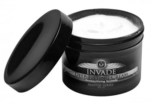 Male Sex Toys Invade Deep Fisting Cream 8 Oz XR Brands Master Series