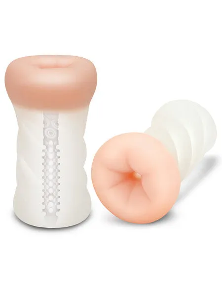 Male Sex Toys Zolo Zolo Male Masturbator Clear Backdoor