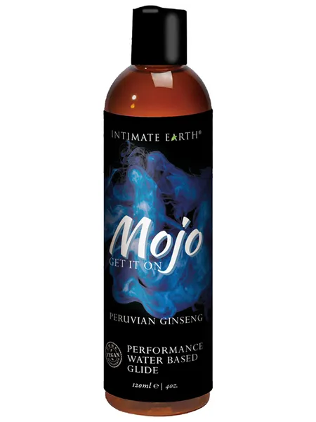 MOJO Peruvian Ginseng Waterbased Performance Glide 4oz Intimate Earth Vibrators MOJO Peruvian Ginseng Waterbased Performance Glide 4oz Intimate Earth Vibrators