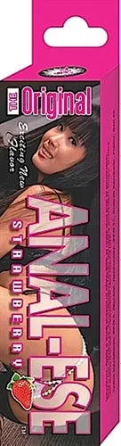 Nasstoys Anal AnalEse Cream Strawberry Flavor 5 Oz