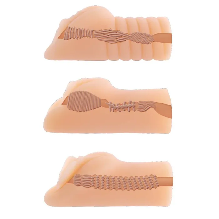 Nasswalk Toys Always Horny Pack Of 3 Pocket Masturbators Male Sex Toys