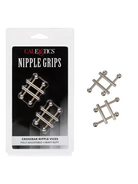 Nipple Grips Crossbar Nipple Vices CalExotics Nipple Clitoral Toys