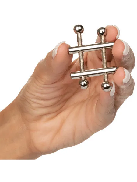 Nipple Grips Crossbar Nipple Vices CalExotics Nipple Clitoral Toys