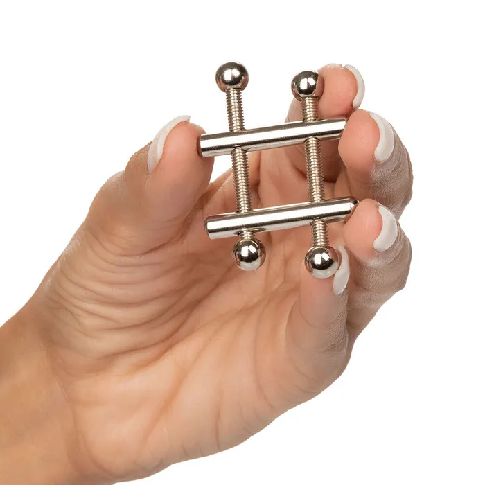 Nipple Grips Crossbar Nipple Vices California Exotic Nipple Clitoral Toys Nipple Grips Crossbar Nipple Vices California Exotic Nipple Clitoral Toys